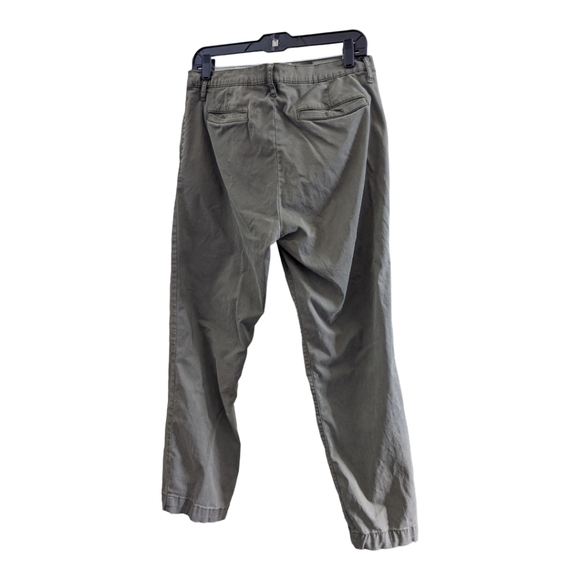 Nautica Olive Tencel Ankle Trouser, 10/30 - Picture 2 of 6
